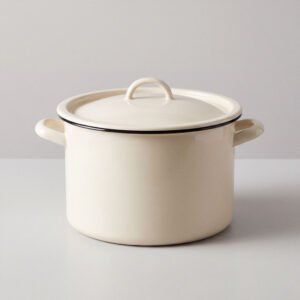 Enamel Stockpot, 6 qt